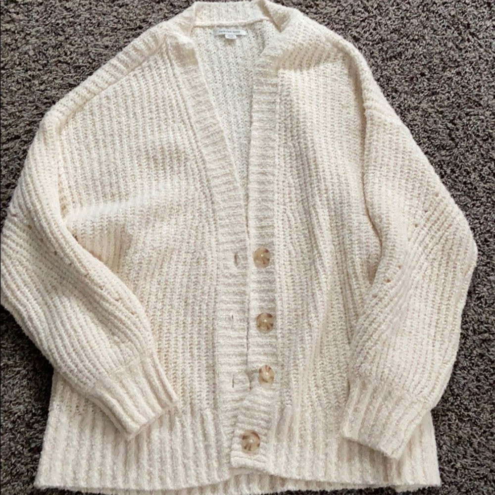 American eagle button up sweater/duster